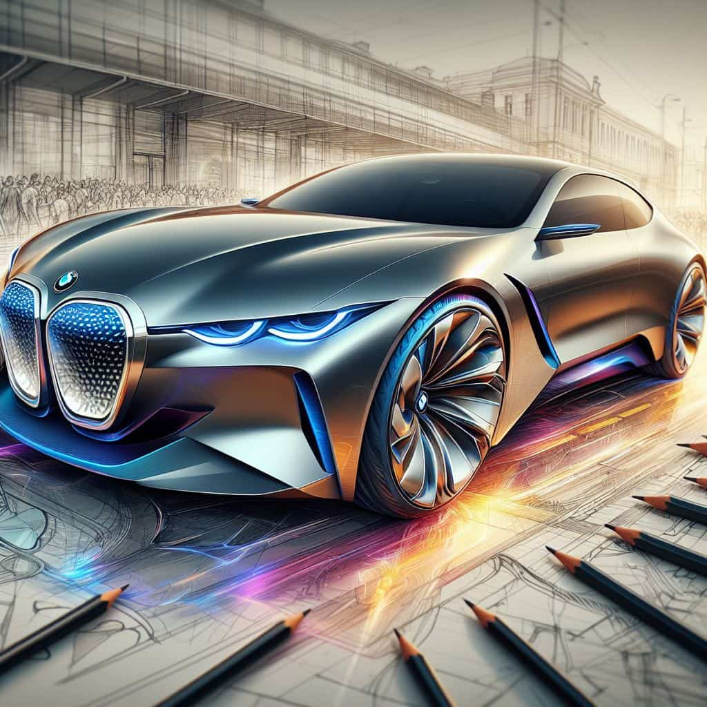 représentation d'une voiture BMW Vision Next 100 (2016)