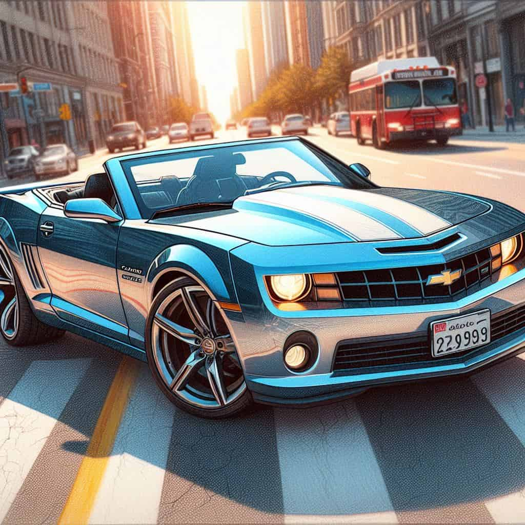 représentation d'une voiture Chevrolet Camaro (depuis 2009)