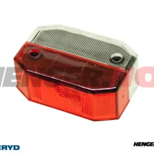 Reserveglass Aspöck Flexipoint I Breddemarkeringslykt 65x44x25 rød/hvit