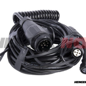 Kabelsett 13-polet med spiralkabel