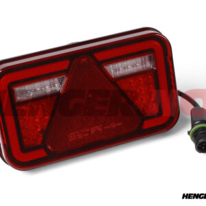 Baklampe Multiled IV, høyre med kabel. Brukes på båthengere