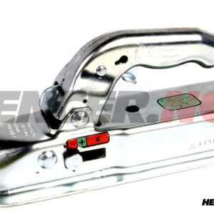 Kulekobling Knott K7,5L 750 kg, plåt. Vertikalt hullmønster, CC: 90mm, firkantet rørbredde: 60mm, kule: 50mm