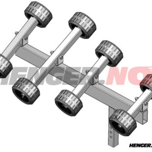 Adaptive Super Rullesett venstre side med 8 superruller.