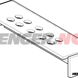 Dragvange konsoll til 7260 skaphenger