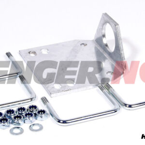 Nesehjulsbrakett for bjelkemontering med u-bolter For 60 / 80x40 bjelke