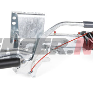 Påløpsbremse Knott KF13C KK14N3 GF 750-1300KG V/OVER med brakett for nesehjul.