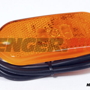 Sidemarkeringslys Gul med 1000mm kabel