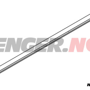 Hjørnestolpe høyre bak for serie 7000 med 185 cm høyde 2016 >