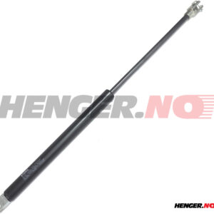 Gassfjær 600N 525mm, 10/22 med M10 øye / gaffel