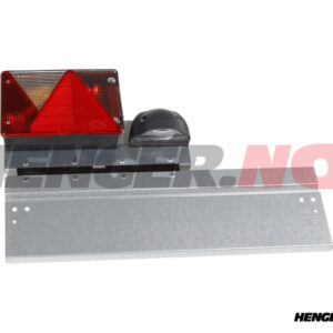 Lampeenhet Komplett med lykter og skiltplate , for ES - Mindre båthengere 2016 >