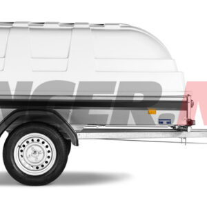 Plast lokk 70 cm 1280x2580x700mm grå (monteringssett ikke inkludert) til 2260, L0750, L0751, L1000