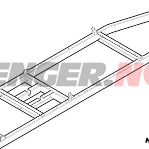 Chassis for baktipper 4260