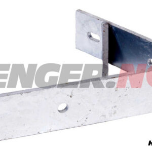 Støttehjulsbrakett, monteres mellom dragvangene for å kunne montere nesehjulet i senter.