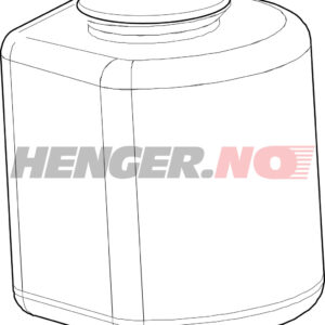 Oljetank RP4P til manuell hyrdaulikkpumpe på BT4260