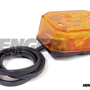 Sidemarkeringslys Aspöck Flexipoint uten brakett, 500 mm kabel