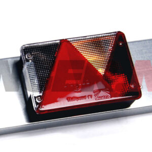 Lystavle 1468mm, komplett lystavle 7 pole uten sidemarkeringslys, Easyline