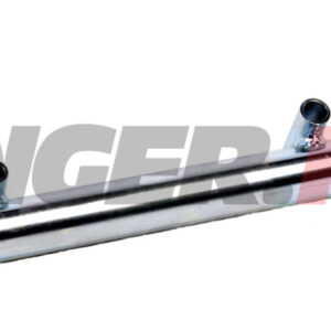 Tippskrue, med sveiv og tre fester.