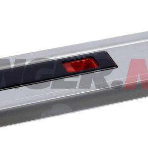 Karmlås Høyre 350mm med rød knapp for 5000-serien