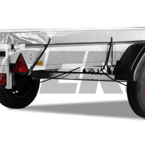 Flat presenning 1520x3650mm grå for Fogelsta S1537