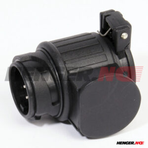 Adapter 13/7 fra ny type på bil til gammel type på henger