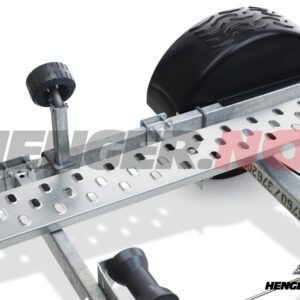 Gangbro med monteringsmateriell, 3500x200mm.