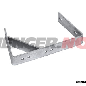 Støttehjulsbrakett, monteres mellom dragvangene for å kunne montere nesehjulet i senter.