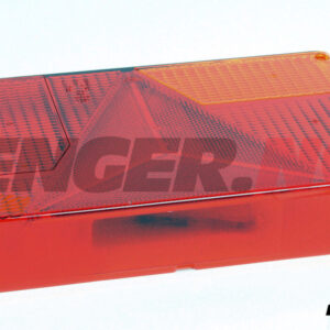 Lyktglass til Jokon baklampe Høyre 238x138mm E / BBS (KN) 595L