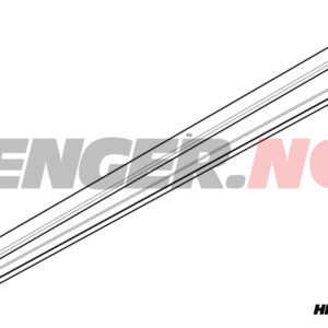 Dragvange Høyre 2000kg - 1900x150x3mm for 5000 serien fra 2016 >