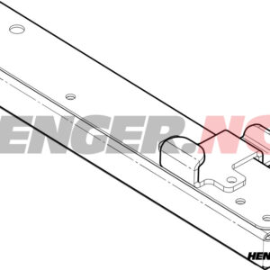 Forlenger hjørnestolpe høyre bak , venstre foran for 3251 - 2015 modell.