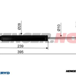 Påløpsdemper for Grumer AK 0908/1308 cc=395