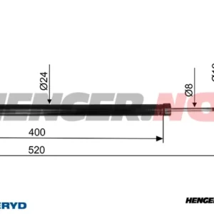 Påløpsdemper for ALKO 150V; cc=520