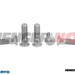 Hjulbolt M12x1,5 til Peitz/Av. Splines Ø14,5x8mm. Gänglängd 27mm. Tot.längd 43mm (5-pack)