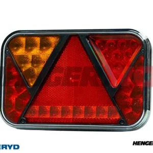 LED Baklys SCANDI-270 Ve, 200x130x50 , 12V, 1m kabel