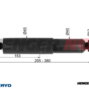 Påløpsdempere for Grümer AKP/APR 2720 cc=255/380