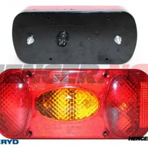 Baklys Midipoint II H/V 218x98x57 tåkelys og skiltlys. Bajonettilslutning