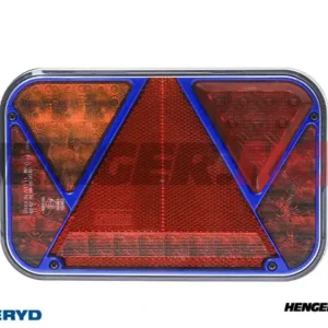 LED Baklys SCANDI-270 Blå Ve 200x130x50 , 12V, Bajonettilslutning 5-pol CANBUS