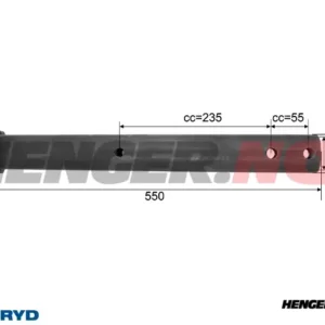 Dragrør Al-Ko 2,8 VB/1 Ausf. C, Ø 60mm