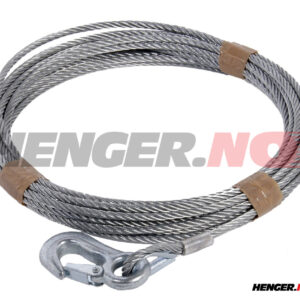 Vinsj wire 6x10000mm med krok til al-ko 901 og 901A