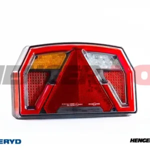 LED Baklys SCANDI-372 Venstre 240x140 mm 12-36V Bajonetttilkobling 6-pins