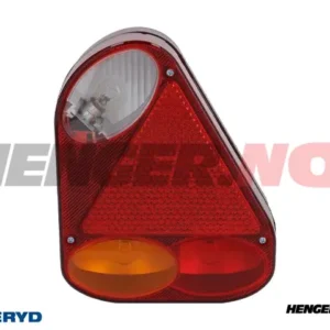 Baklys Jokon Ear Høyre (replica) 220x175x56 med ryggelys, bajonettilkobling.