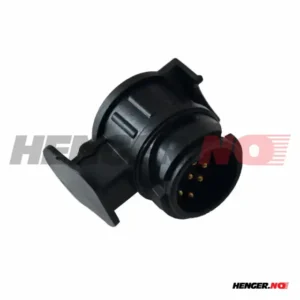 Adapter 13/7-pol, kort NY bil/Gammel henger.