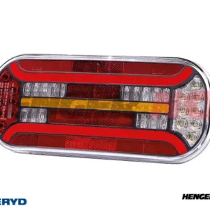 LED Baklys SCANDI-600 Valeryd Venstre 302x130x51mm 12-36V inkl. 1m Kabel