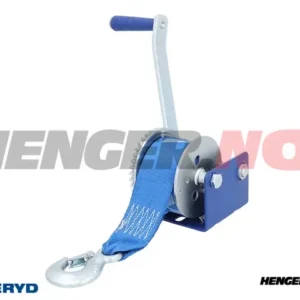 Vinsj VALERYD 800lbs/350kg inkl. bånd 50mm x 7m