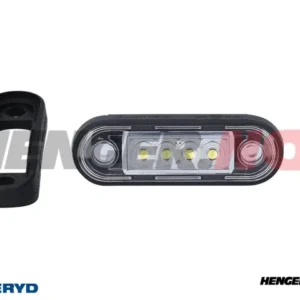 LED Posisjonslys Valeryd 84,2x27,7x12,8mm Hvit 12-36V inkl. 150mm Kabel