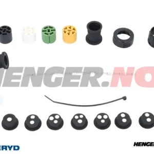 Bajonetkobling Aspöck til ASS2, 7 leder innvendig sporing