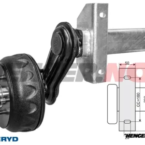 Aksel Knott 1050 Kg 1800/2300 4x100