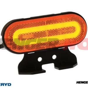 LED Sidemarkeringslykt Valeryd 121,2x78,7x22,3mm 12-36V Gul, 0,5m kabel