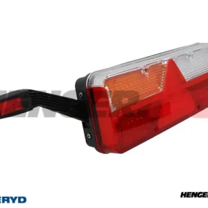 LED Baklys Valeryd Kingpoint Venstre 569x153x88mm 12-36V 6-funksjonelle, Markeringslys på gummiarm, 2m kabel