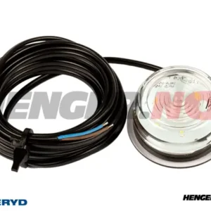 LED Posisjonslys WAS Ø78,3 hvit 500cm kabel