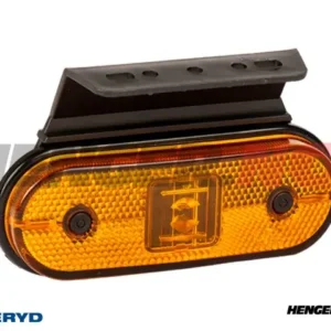 LED Sidemarkeringslykt Aspöck Unipoint 24V 116x75x35mm gul, ASS1